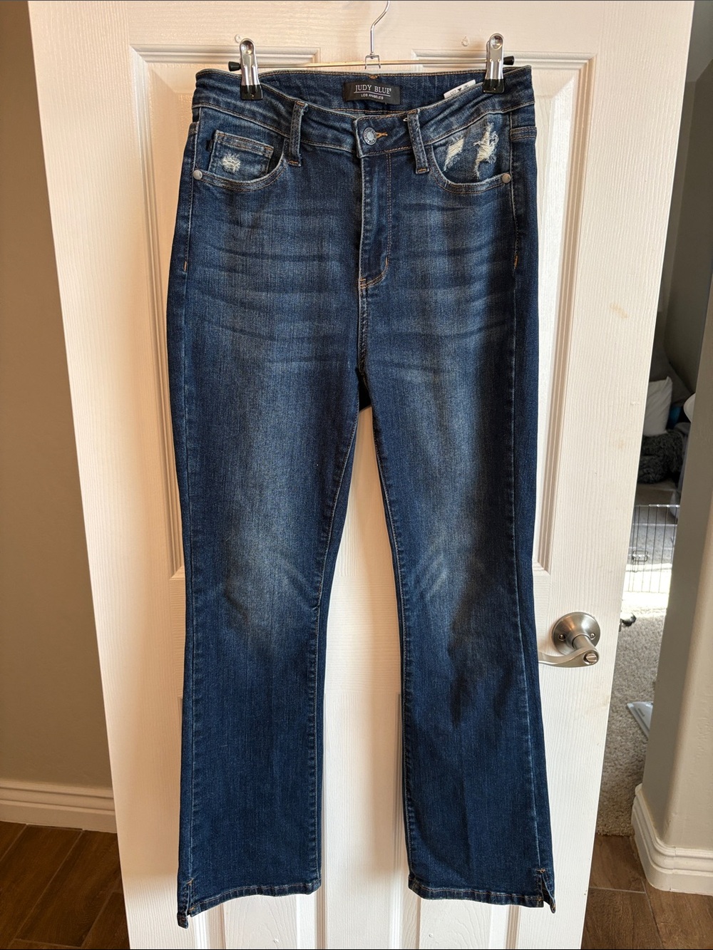 Judy Blue Dark Blue Bootcut High-Rise Jeans